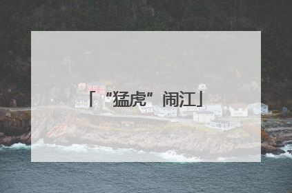 “猛虎”闹江