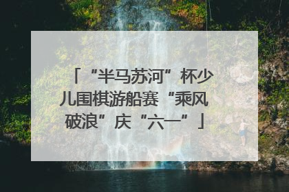 “半马苏河”杯少儿围棋游船赛“乘风破浪”庆“六一”