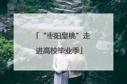 “枣阳皇桃”走进高校毕业季