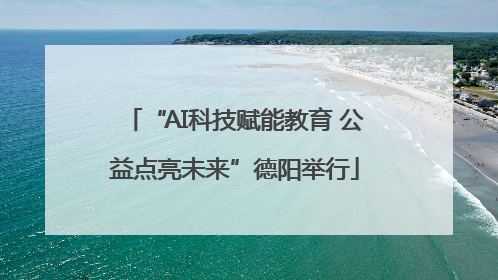 “AI科技赋能教育 公益点亮未来”德阳举行