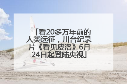 看20多万年前的人类远征，川台纪录片《看见皮洛》6月24日起登陆央视