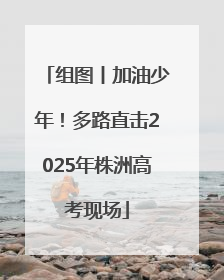 组图丨加油少年！多路直击2025年株洲高考现场