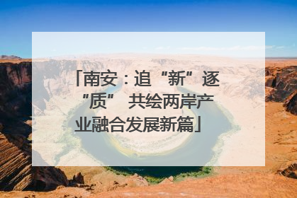 南安：追“新”逐“质” 共绘两岸产业融合发展新篇