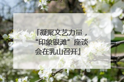 凝聚文艺力量，“印象银滩”座谈会在乳山召开