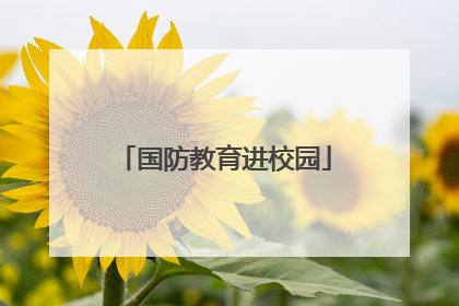 国防教育进校园