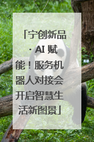 宁创新品・AI 赋能！服务机器人对接会开启智慧生活新图景