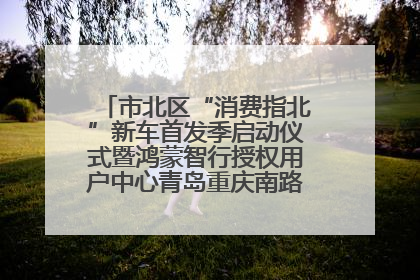 市北区“消费指北”新车首发季启动仪式暨鸿蒙智行授权用户中心青岛重庆南路开业盛典成功举办