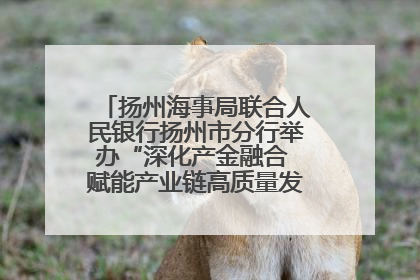 扬州海事局联合人民银行扬州市分行举办“深化产金融合 赋能产业链高质量发展”共建联学活动