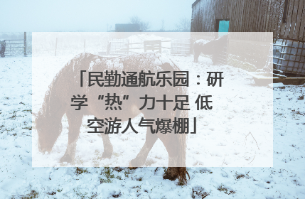 民勤通航乐园：研学“热”力十足 低空游人气爆棚