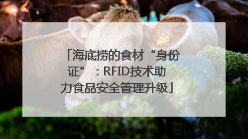 海底捞的食材“身份证”：RFID技术助力食品安全管理升级