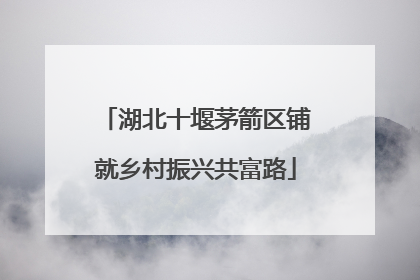 湖北十堰茅箭区铺就乡村振兴共富路