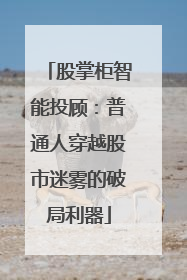 股掌柜智能投顾：普通人穿越股市迷雾的破局利器