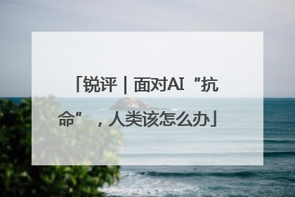 锐评｜面对AI“抗命”，人类该怎么办
