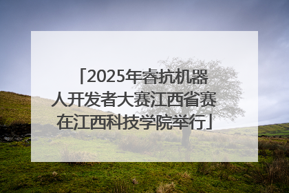 2025年睿抗机器人开发者大赛江西省赛在江西科技学院举行