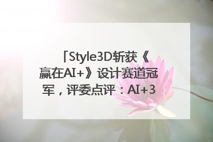 Style3D斩获《赢在AI+》设计赛道冠军，评委点评：AI+3D技术世界第一